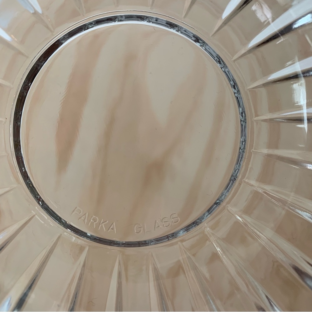 Parks Glass Ribbed Clear Bowl Set - Picture 6 of 8